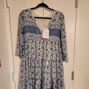 Christy Dawn The Paloma dress - Periwinkle Suzani Maxi dress